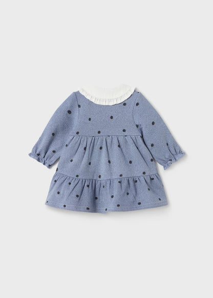 Vestido estampado Better Cotton recién nacido  Ref. 13-02879-088 Jean Print