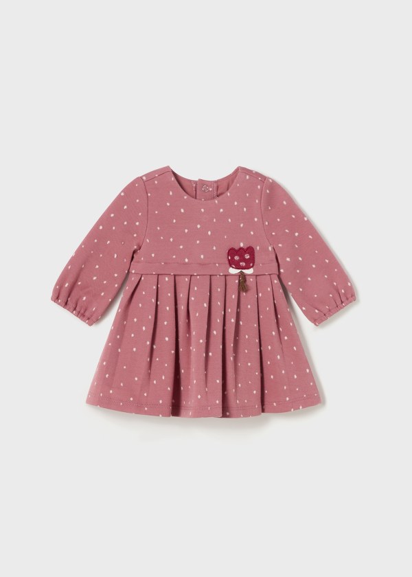 Vestido estampado Better Cotton recién nacido  Ref. 13-02845-045 Lollipop
