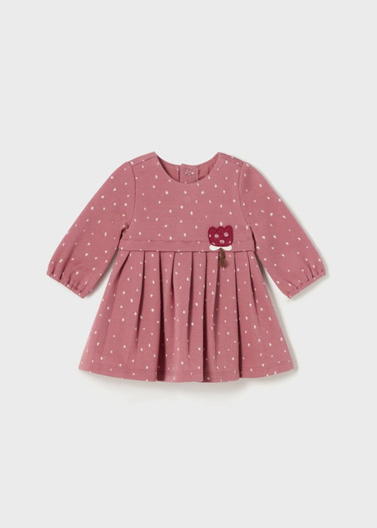 Vestido estampado Better Cotton recién nacido  Ref. 13-02845-045 Lollipop