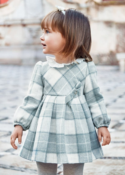 Vestido cuadros MAYORAL Ref. 13/2977/65 Bluebell v