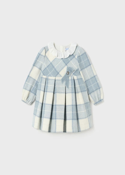 Vestido cuadros MAYORAL Ref. 13/2977/65 Bluebell v