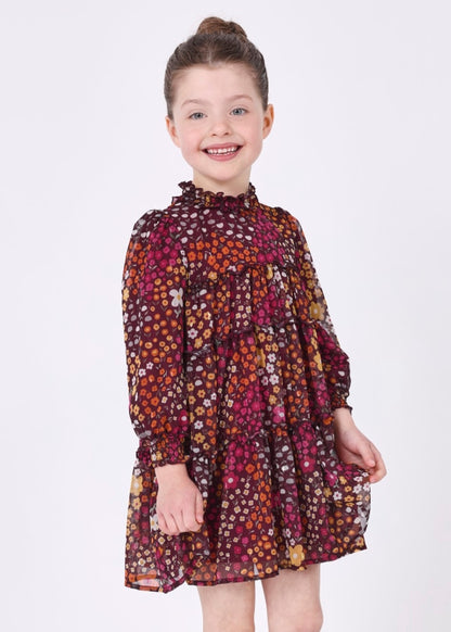 Vestido gasa estampada MAYORAL Ref. 13/4920/85 Mora