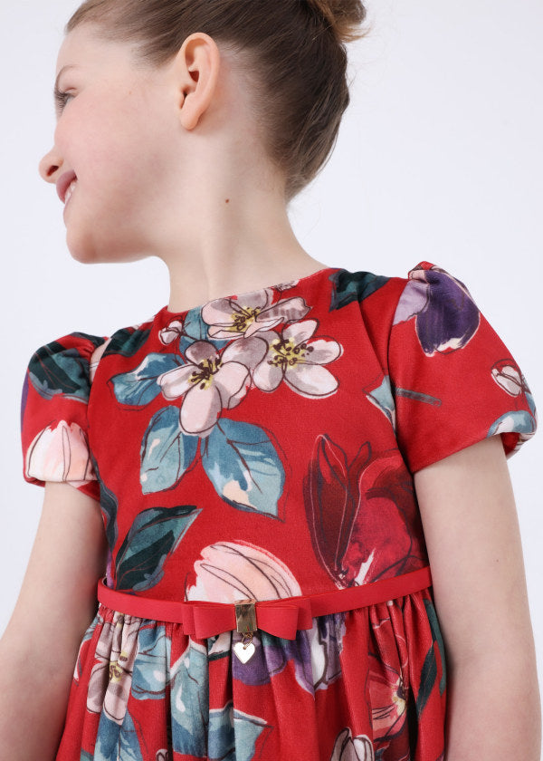 Vestido estampado MAYORAL Ref. 13/4914/39 Rojo