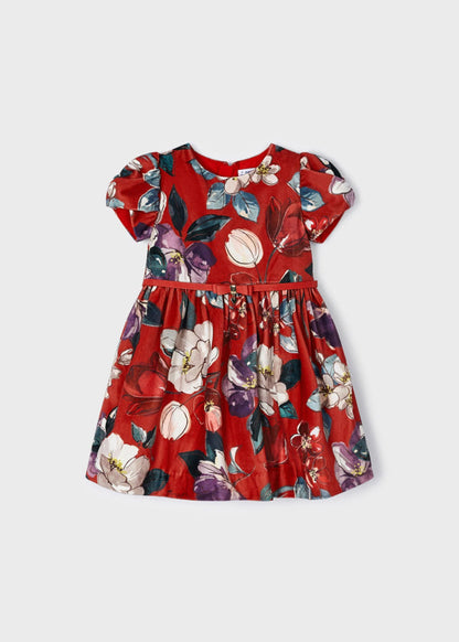 Vestido estampado MAYORAL Ref. 13/4914/39 Rojo
