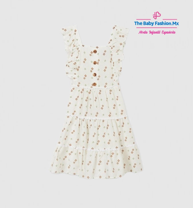 Vestido para chica MAYORAL Ref. 6941/90 Avena