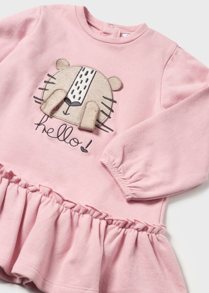 Vestido interactivo Better Cotton bebé Ref. 13-02987-052 Rosado