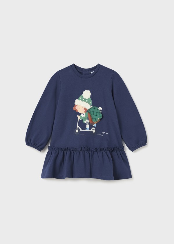 Vestido interactivo Better Cotton bebé Ref. 13-02987-053 Tinta
