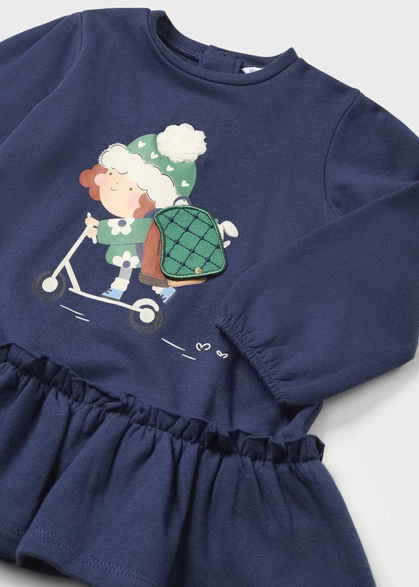 Vestido interactivo Better Cotton bebé Ref. 13-02987-053 Tinta