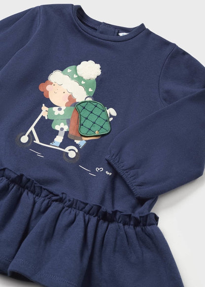 Vestido interactivo Better Cotton bebé Ref. 13-02987-053 Tinta