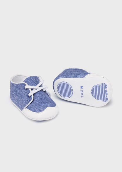 Zapato con cordones para recién nacido Art. 23-09622-091 Azure