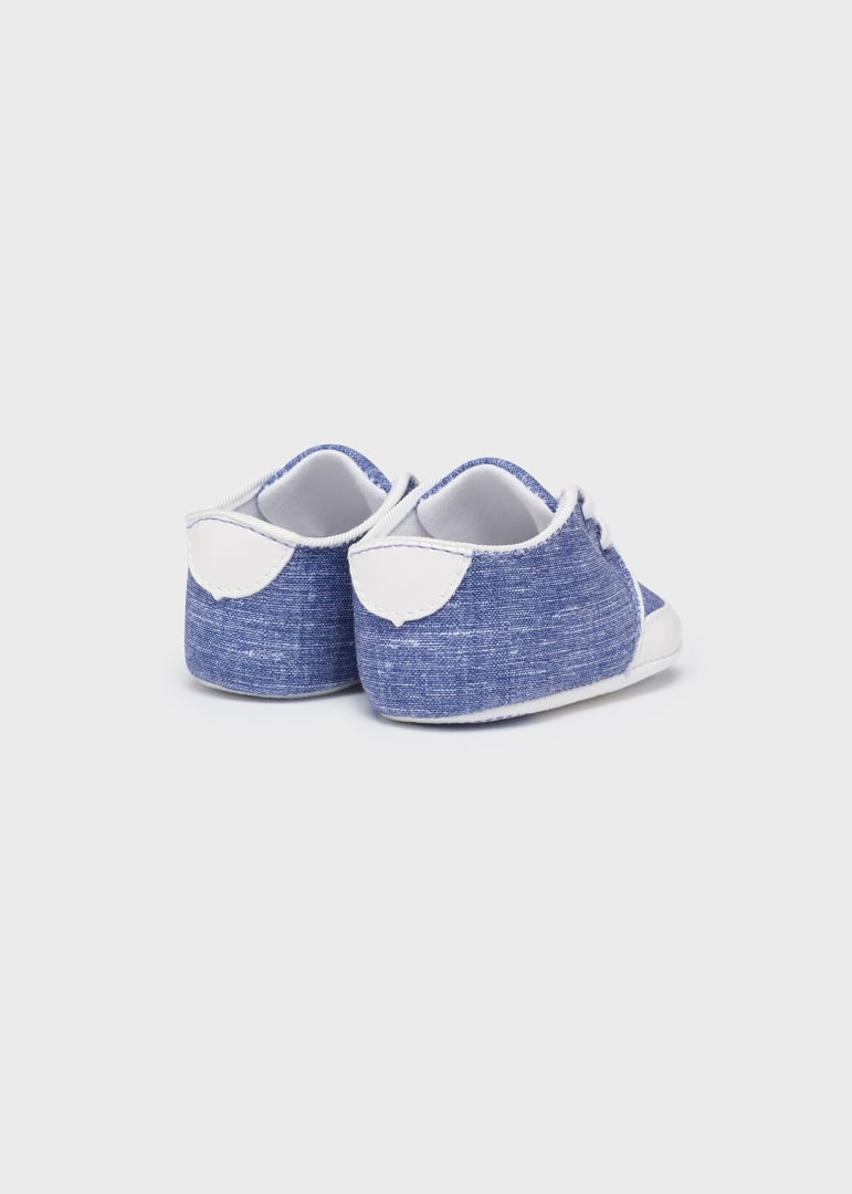 Zapato con cordones para recién nacido Art. 23-09622-091 Azure