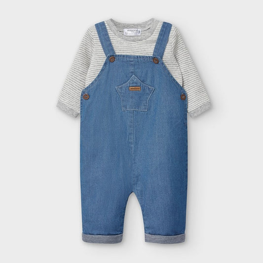 Conjunto Peto para bebe MAYORAL Ref. 10/2637/31 Blue Denim