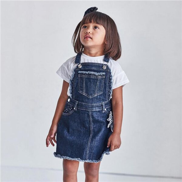 Peto denim niña hot sale