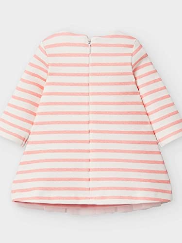 Vestido de punto de algodón para bebé MAYORAL 10/2853/96 Blush