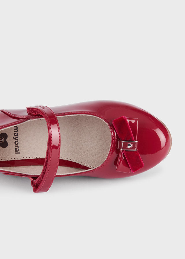 Bailarina charol ECOFRIENDS niña Rojo SKU-46297