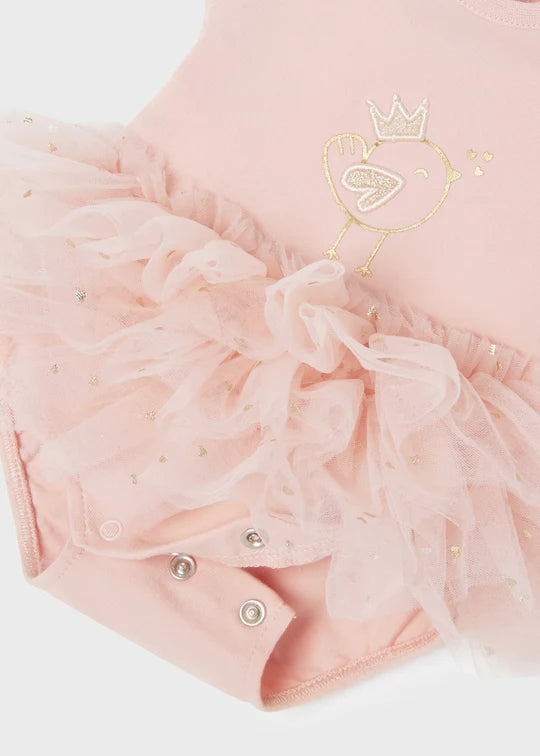 Vestido Tutu y Tiara para bebé MAYORAL Conj. 2 Pz Ref. 22/1703/62 Nude