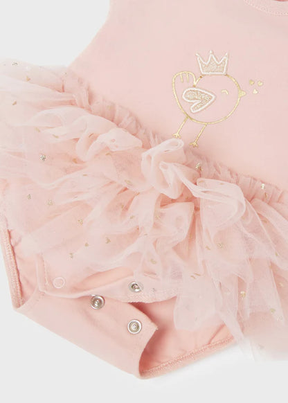 Vestido Tutu y Tiara para bebé MAYORAL Conj. 2 Pz Ref. 22/1703/62 Nude