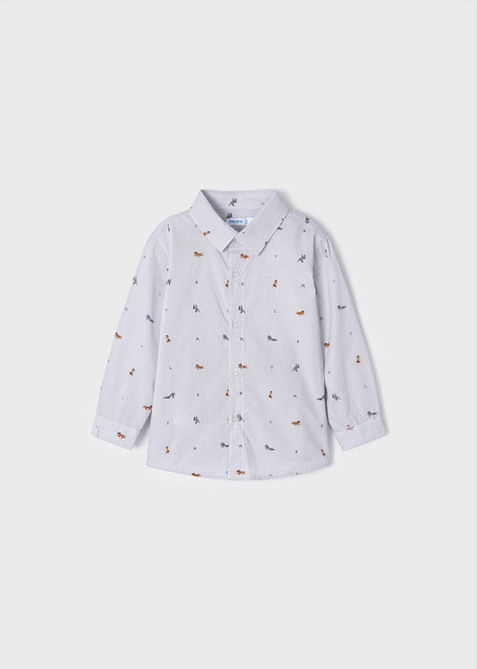 Camisa manga larga con estampado para bebé ECOFRIENDS Vapor SKU-2163