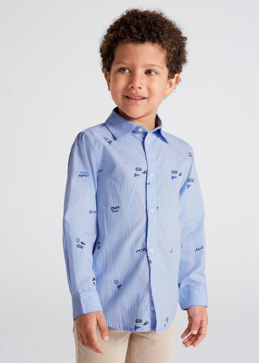 Camisa manga larga estampada para niño ECOFRIENDS Art. 12-04186-049