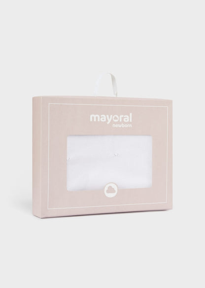 Cobija con holán para bebé MAYORAL Ref. 23/9240/60 Blanco