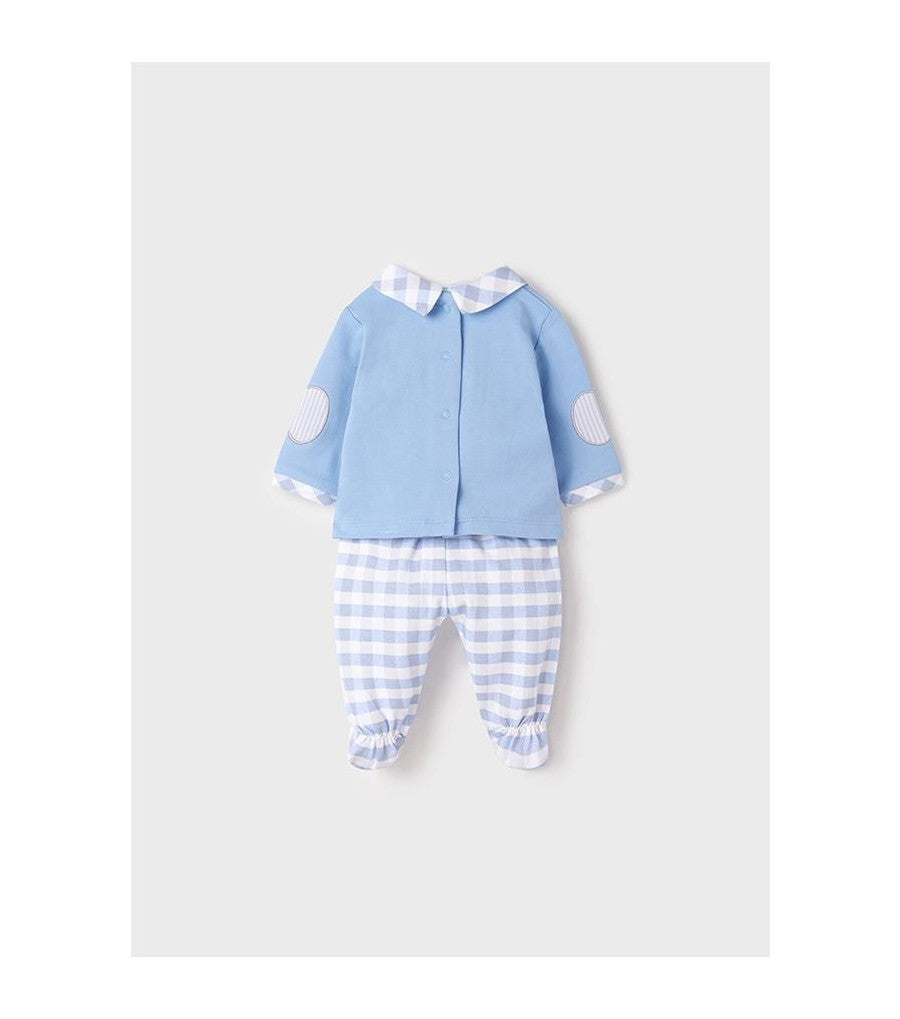 Conjunto Polaina para recien nacido niño MAYORAL Ref. 22/1594/70 Dream Blue