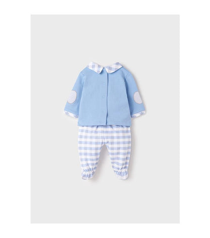 Conjunto Polaina para recien nacido niño MAYORAL Ref. 22/1594/70 Dream Blue