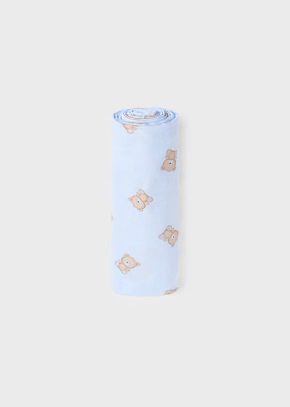 Gasa estampada para bebé Art. 30-19258-019 Cielo