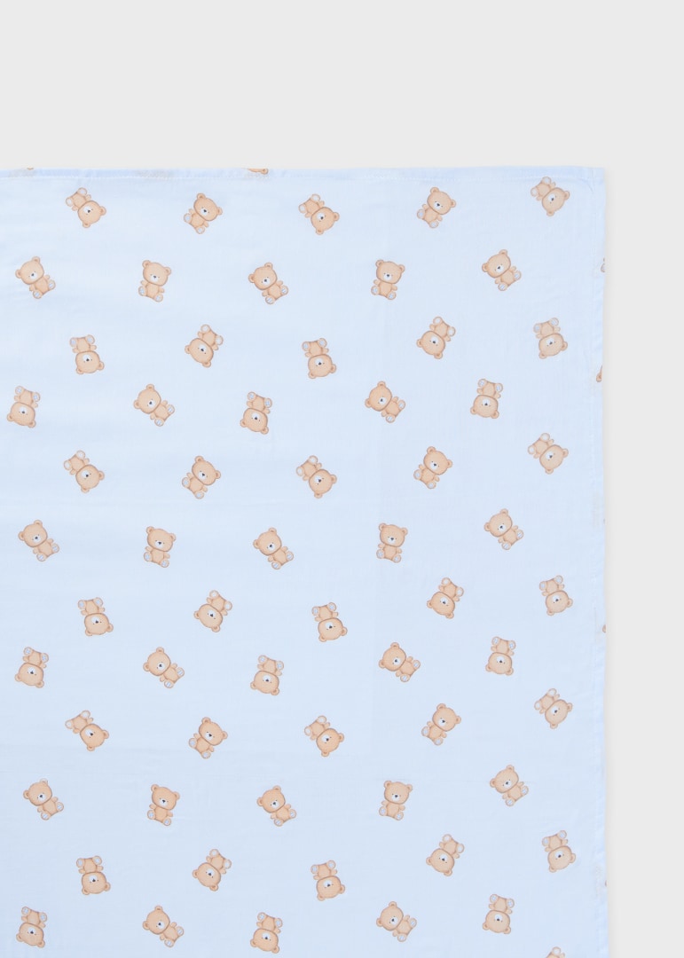 Gasa estampada para bebé Art. 30-19258-019 Cielo
