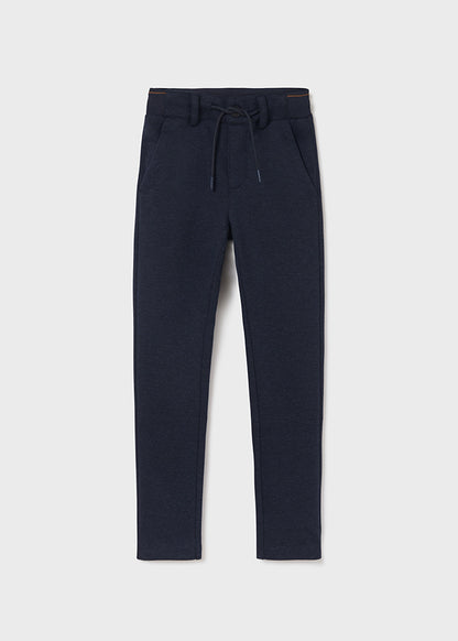 Pantalón chino de vestir tailoring fit para chico SKU 7573 Color 47 Marino