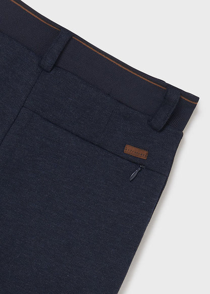 Pantalón chino de vestir tailoring fit para chico SKU 7573 Color 47 Marino