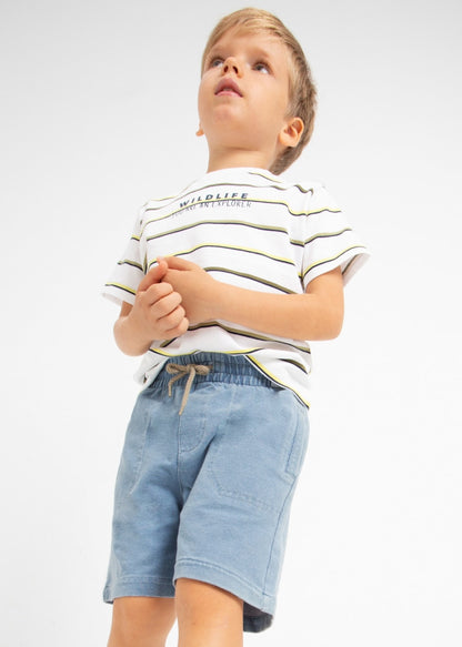 Pantalón corto en algodón para niño CLARO SKU 3226