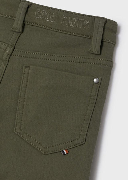 Pantalón slim fit para niño SKU-4591 Color 21  Pino