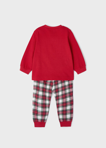 Pijama con bolsa para bebé ECOFRIENDS Cuadros SKU-2718