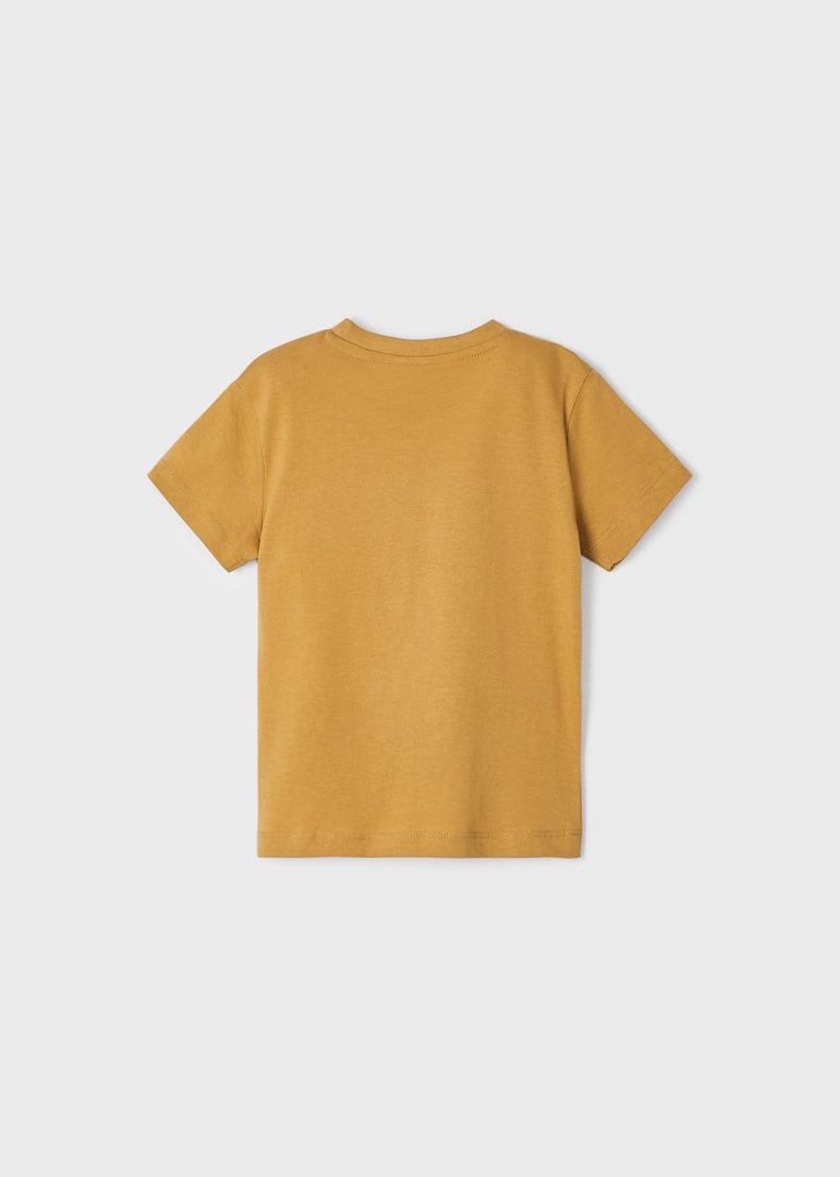 Playera manga corta básico niño CAMEL SKU 170