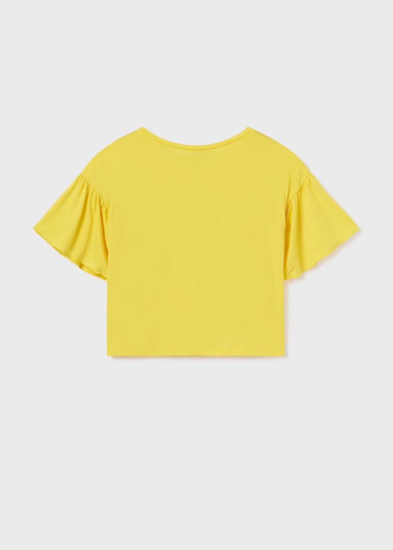 Playera manga corta con motivo estampado para chica MAYORAL Ref. 23/6051/28 Mimosa