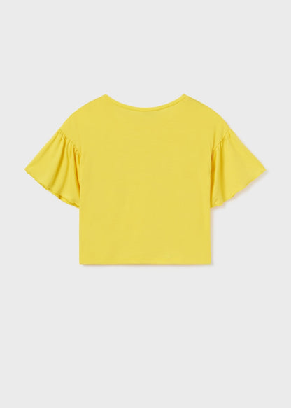 Playera manga corta con motivo estampado para chica MAYORAL Ref. 23/6051/28 Mimosa