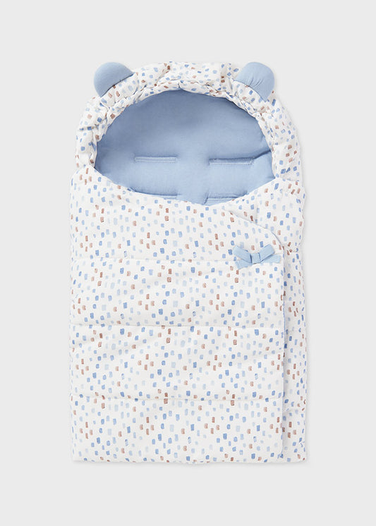 Saco moisés estampado bebé Art. 30-19072-055 Old blue
