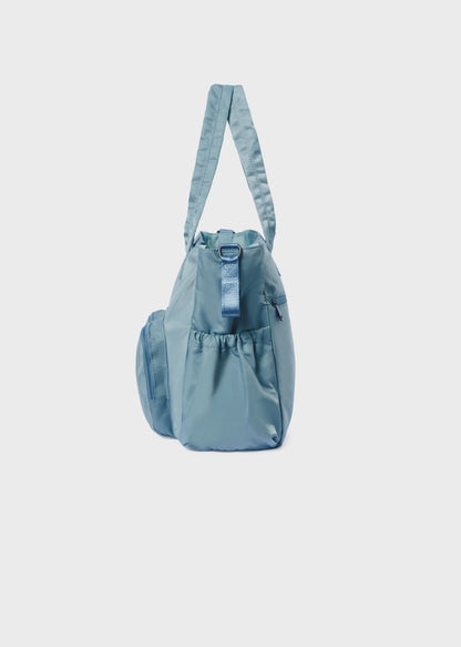 Set pañalera portachupón cambiador y bolsa bebé Art. 30-19176-091 Mist green