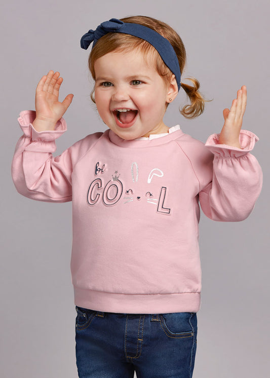 Sudadera para bebé ECOFRIENDS Art. 12-02428-064 Petalo