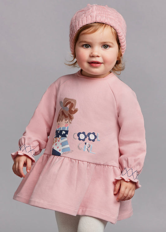 Vestido de felpa para bebé ECOFRIENDS Art. 12-02956-010